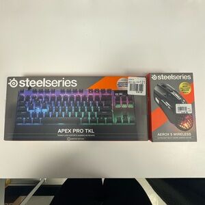 APEX PRO TKL (2023) and AEROX 5 WIRELESS Bundle